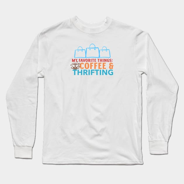 Thrifting Long Sleeve T-Shirt by Mountain Morning Graphics